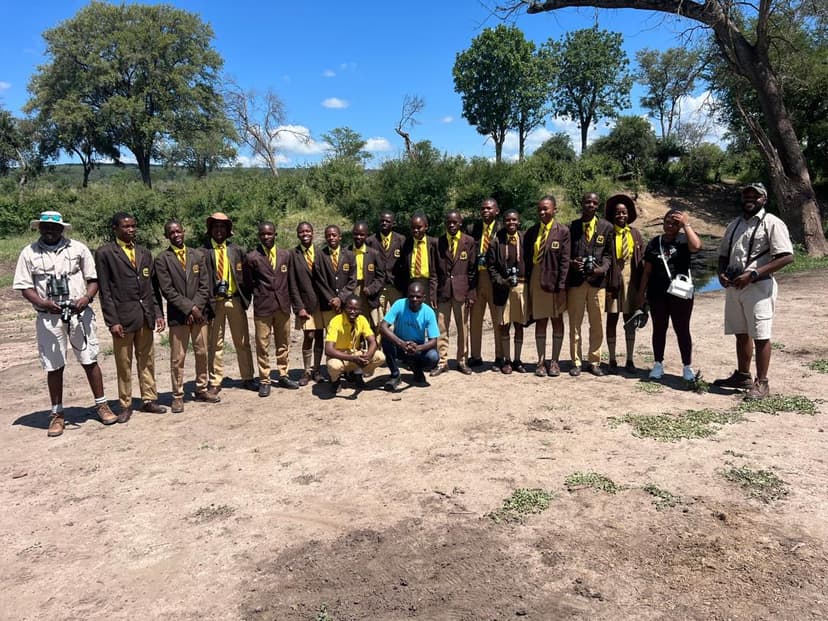 Lesedi School Photography Students Visit Matetsi Private Game Reserve